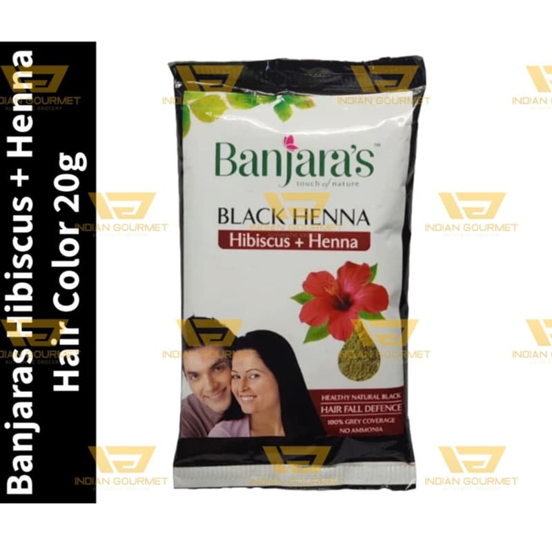 Banjara’s Black Hibiscus + Henna Hair Color 20g