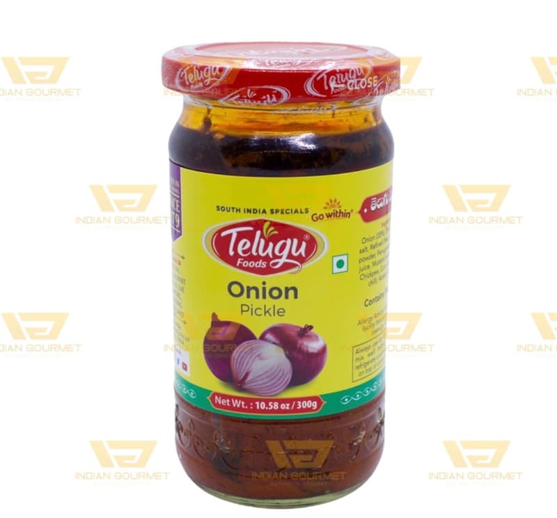 Dưa hành tây Telugu Foods Onion pickle 300g