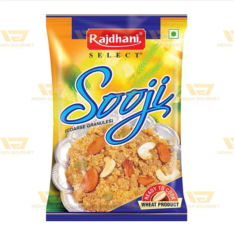 Hạt lúa mì vở vụn Rajdhani Sooji 500g