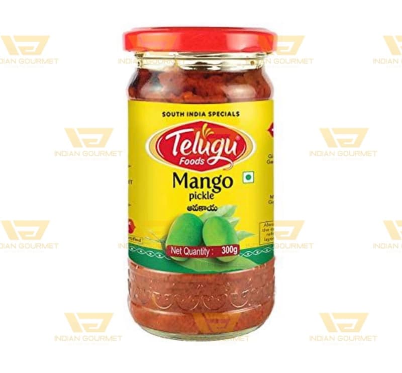 Dưa xoài Telugu Foods Mango Avakaya pickle 300 g