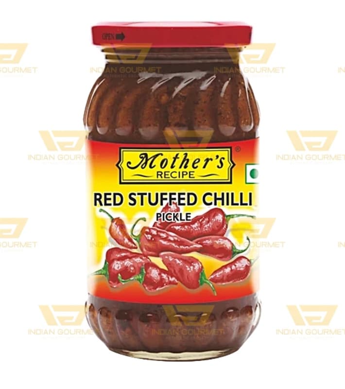 Mother’s Red Stuffed Chilli Pickle 400g